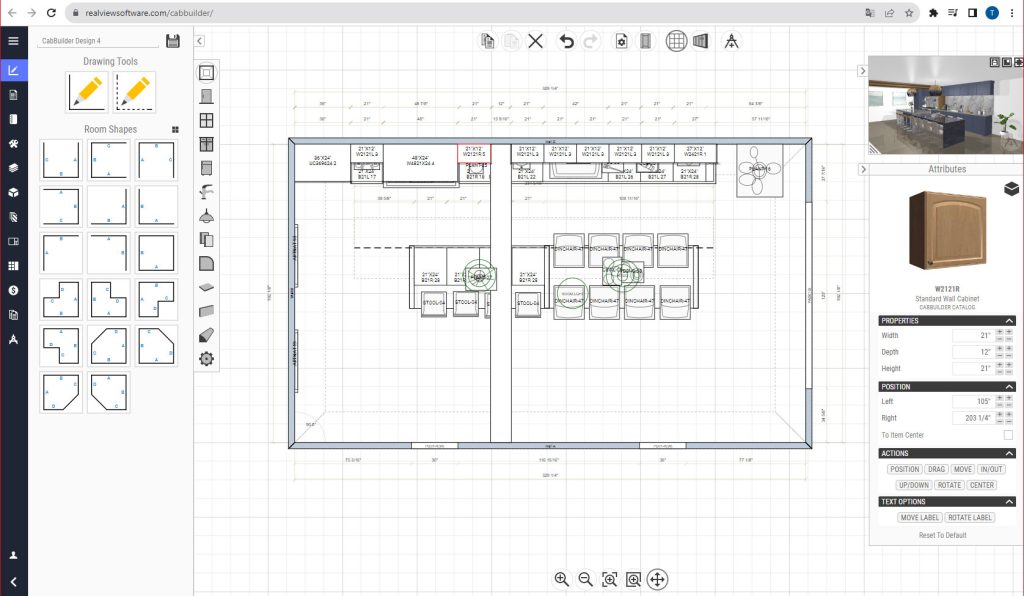 CNC and Custom Design Layout | Stunning 3D Graphics with CabBuilder